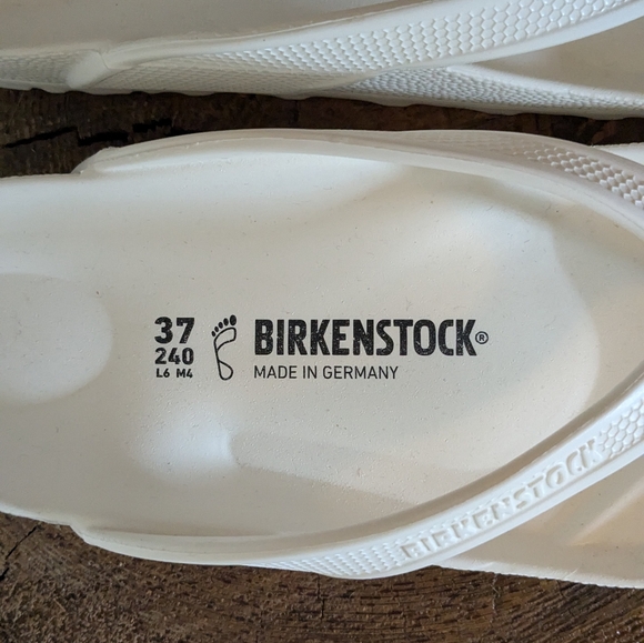 Birkenstock Honolulu Essentials Eva Sandals White Size 6 flip flop - Picture 2 of 6